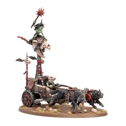 Gloomspite Gitz: Grogneboss sur Rouleguerre