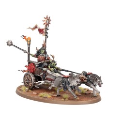 Gloomspite Gitz: Grogneboss sur Rouleguerre