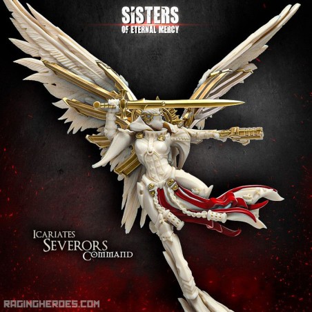 RH: Icariates Severors Command Group with Feather Wings