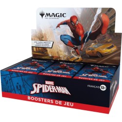 Marvel-Spider-Man-Boite-de-30-Boosters-de-Jeu