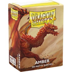 Pochettes: Dragon Shield Matte Amber
