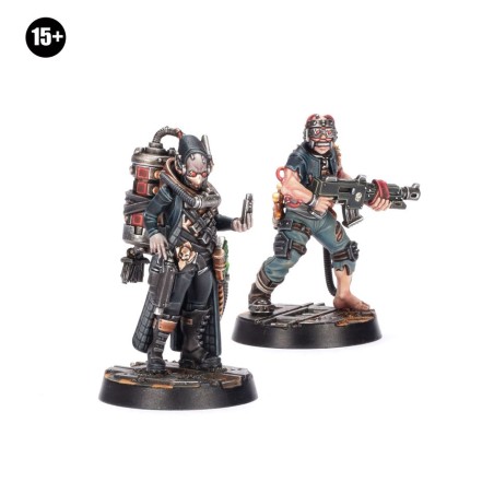 Necromunda Fw: Whisper Merchant and Psychoteric Thrall
