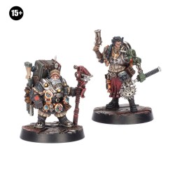 Necromunda Fw: Abyssal Ferryman, Hagthor Jarlun and Aster Felsturn