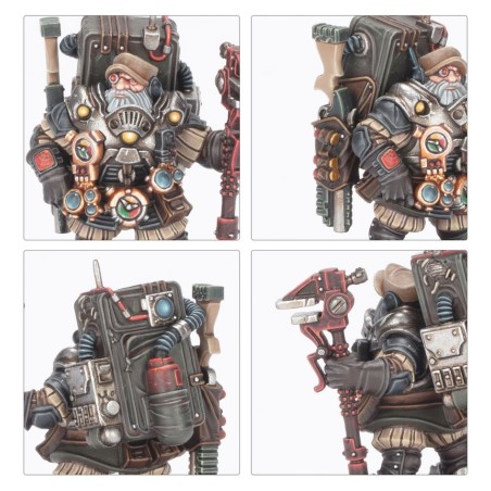 Necromunda Fw: Abyssal Ferryman, Hagthor Jarlun and Aster Felsturn