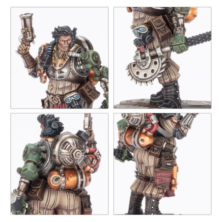 Necromunda Fw: Abyssal Ferryman, Hagthor Jarlun and Aster Felsturn