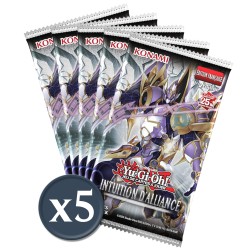 Intuition d'Alliance: Lot de 5 Boosters Yu-Gi-Oh