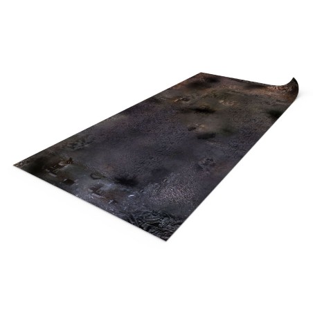 Tapis de Jeu double: Ruined City/Grassland (Latex)