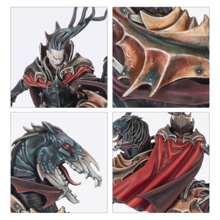 Soulblight Gravelords: Seigneur Vampire sur Coursier Cauchemar