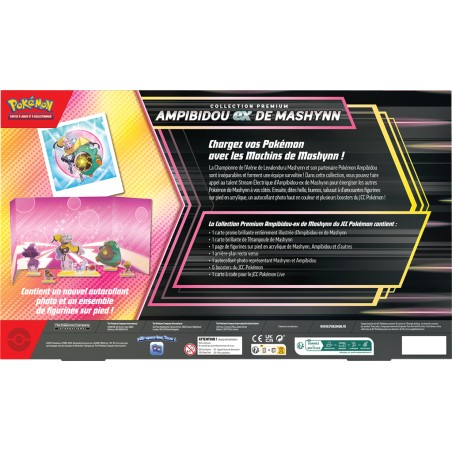 Pokémon: Coffret Collection Premium Ampibidou Ex de Mashynn