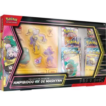 Pokémon: Coffret Collection Premium Ampibidou Ex de Mashynn