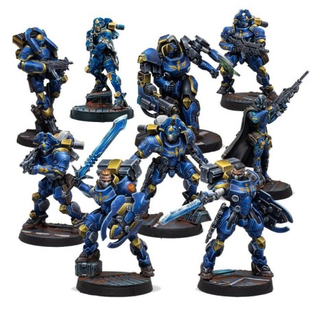 O-12: Torchlight Brigade Action Pack (9 Figurines)