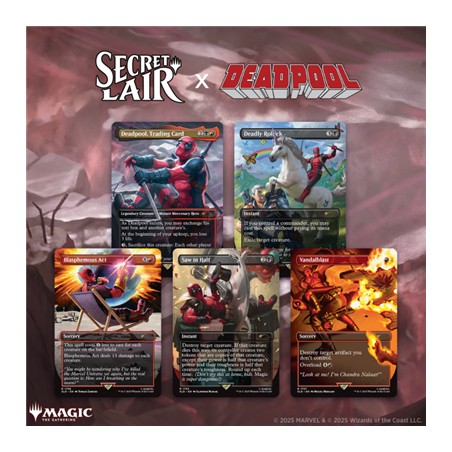 Secret Lair: Marvel Deadpool (Anglais)