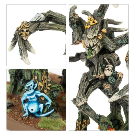 The Old World Elfes Sylvain: Lumbering Treemen