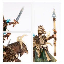 The Old World Elfes Sylvain: Noble sur Grand Cerf (x1)