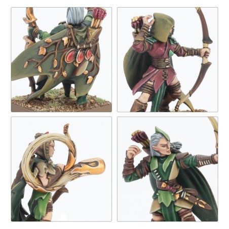 The Old World Elfes Sylvain: Glade Guard (32 Figurines)