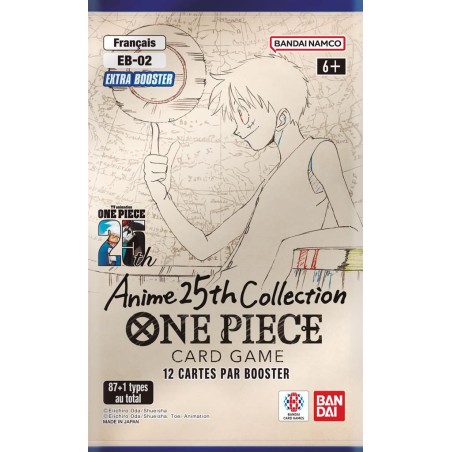 One Piece: Anime 25th Collection Booster à l'Unité