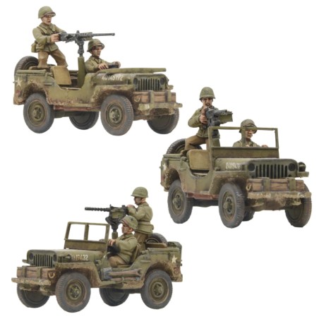 Bolt Action: Go Everywhere, US Jeep Armoured Platoon