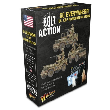 Bolt Action: Go Everywhere, US Jeep Armoured Platoon