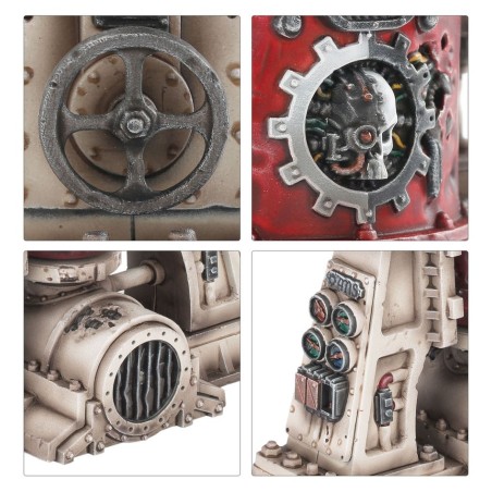 Décor: Zone de Bataille, Manufactorum – Autel Thermoéchangeur