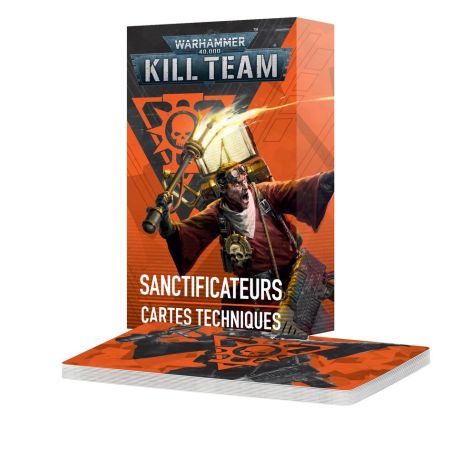 Kill Team: Sanctificateurs Cartes Techniques