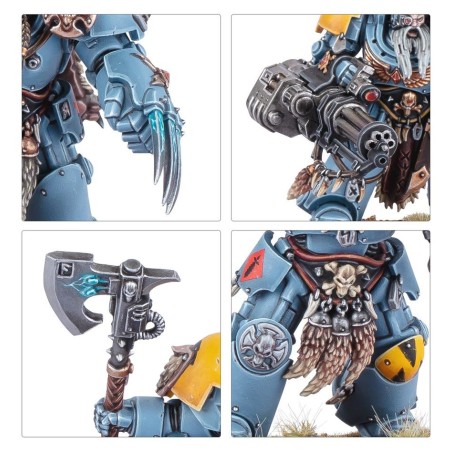 Space Wolves: Terminators Gardes Loups (x5)