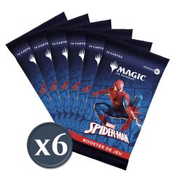 Préco - Marvel Spider-Man: Pack de 6 Boosters de Jeu