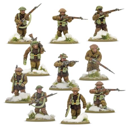 Bolt Action: Crossing the Rhine' British & Canadian Army (Winter)