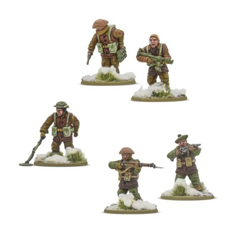 Bolt Action: Crossing the Rhine' British & Canadian Army (Winter)