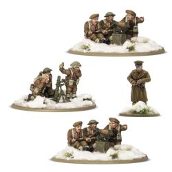 Bolt Action: British & Canadian Army Heavy Weapons Platoon (Winter)