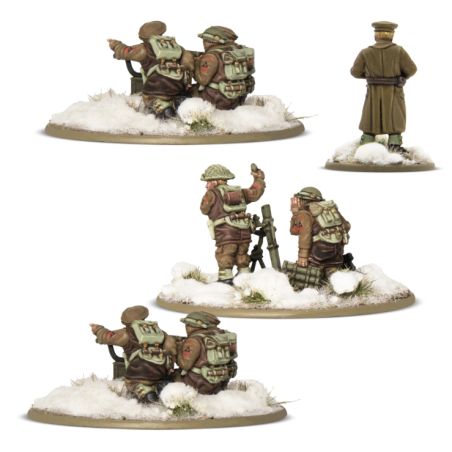 Bolt Action: British & Canadian Army Heavy Weapons Platoon (Winter)