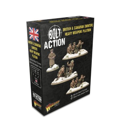 Bolt Action: British & Canadian Army Heavy Weapons Platoon (Winter)