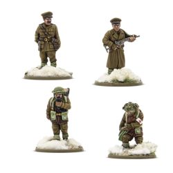 Bolt Action: British & Canadian Army infantry (Winter) HQ