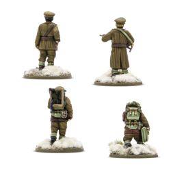 Bolt Action: British & Canadian Army infantry (Winter) HQ