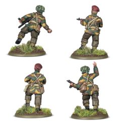 Bolt Action: British & Canadian Army infantry (Winter) Platoon Commander