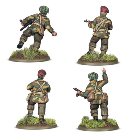 Bolt Action: British & Canadian Army infantry (Winter) Platoon Commander