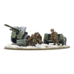 Bolt Action: British infantry (Winter) 25 PDR ATG and Crew