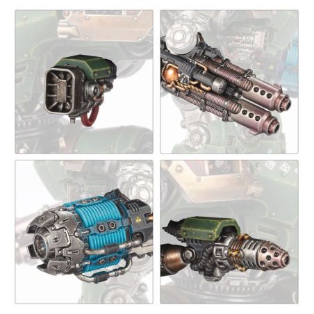 copy ofSpace Marines Legion: Armes de Dreadnought Saturnine – Configuration Ophion