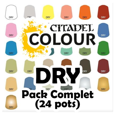 Dry: Pack de Peinture (24 Pots)