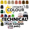 Technical: Pack de Peinture (23 Pots)