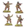 Bolt Action: US Rangers Platoon Commanders (x4 Figurines)