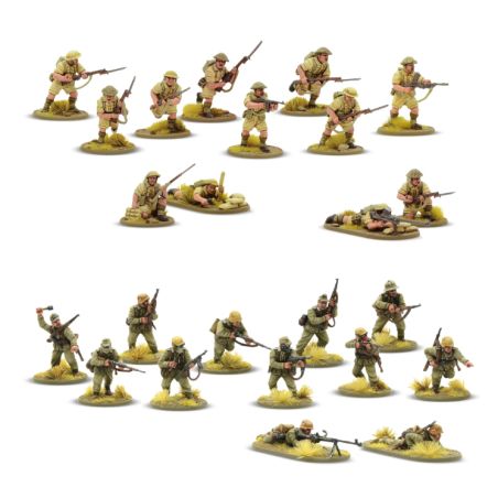 Bolt Action: Starter Set "A Gentleman's War" 3e Edition (x 26 Figurines)