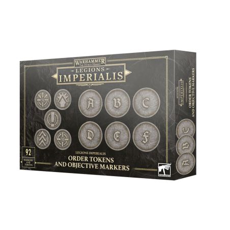 Legions Imperialis: Order Tokens and Objectives Markers
