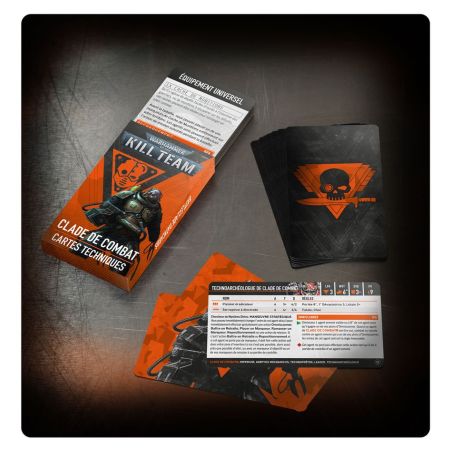 Kill Team: Clade de Combat Cartes Techniques