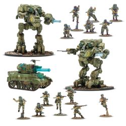 Konflikt'47: United States Starter Army (x16 Figurines)