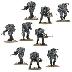 Konflikt'47: Stahltruppen Heavy Infantry (x9 Figurines)