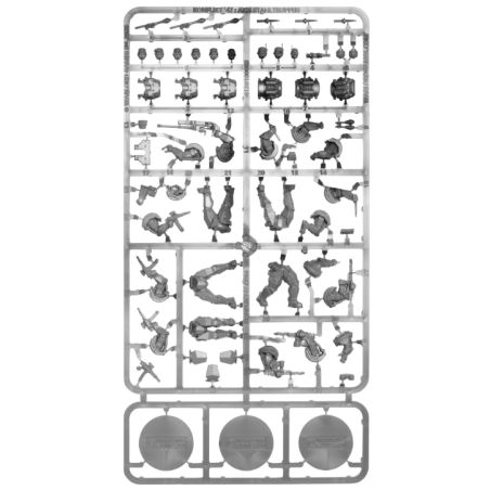 Konflikt'47: Stahltruppen Heavy Infantry (x9 Figurines)