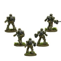 Konflikt'47: K47 US Heavy Infantry (x5 Figurines)