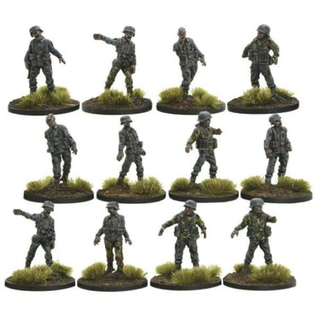 Konflikt'47: German Totenkorps (x12 Figurines)