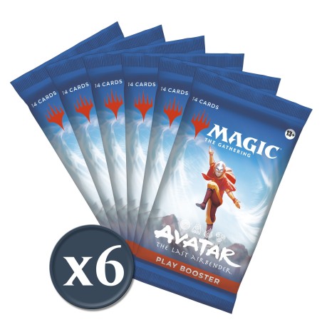 Avatar: Pack de 6 Boosters de Jeu