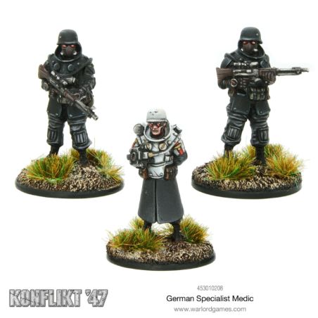 Konflikt'47: German Specialist Medic (x3 Figurines)